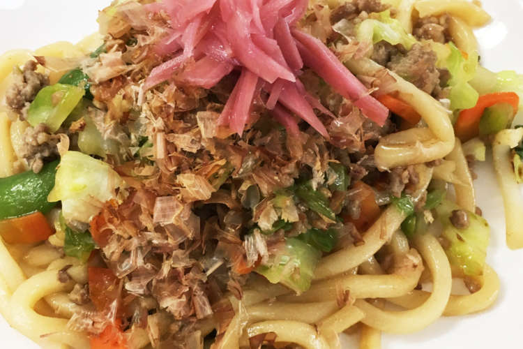 簡単ランチに焼うどん レシピ 作り方 By タピあや クックパッド