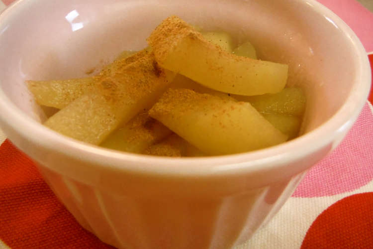 煮リンゴ シナモンがけ レシピ 作り方 By キッチンひろば クックパッド 簡単おいしいみんなのレシピが366万品