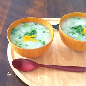 簡単和食!基本のおかゆ*七草粥の作り方