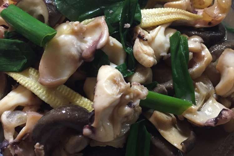 イカ軟骨としいたけのバター焼き レシピ 作り方 By おにぎり好き好き クックパッド 簡単おいしいみんなのレシピが353万品