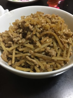 そぼろ・ごぼう