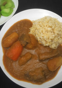 お腹に優しいカレー☆満腹しても大丈夫！