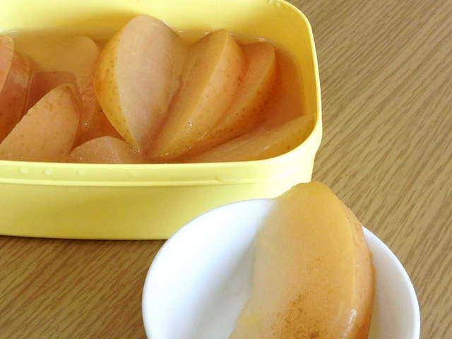 りんご の コンポート の 作り方 皮付きりんごのコンポート レンジで簡単 味の農園