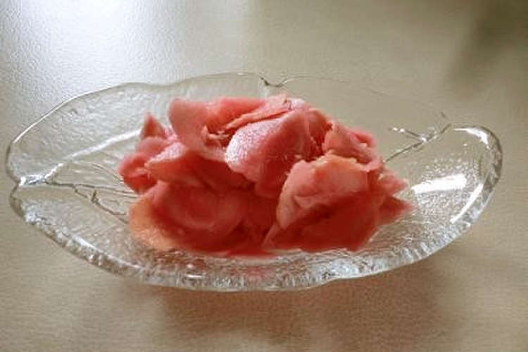 手作り 紅生姜 レシピ 作り方 By Catherines クックパッド 簡単おいしいみんなのレシピが355万品