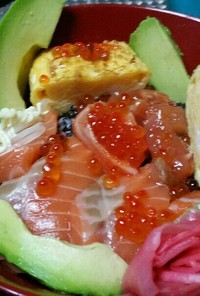 特選サムライ海鮮丼❤