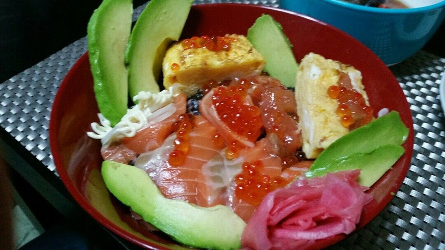 特選サムライ海鮮丼❤の画像