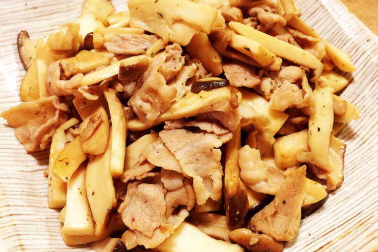 簡単 エリンギと豚肉のバター醤油炒め レシピ 作り方 By Ram クックパッド 簡単おいしいみんなのレシピが352万品