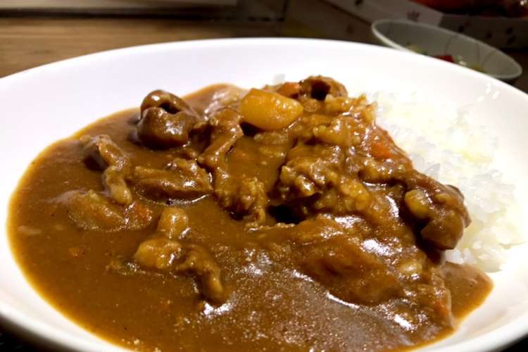 簡単 プルプル 牛すじカレー 圧力鍋 レシピ 作り方 By ふたごパパ クックパッド