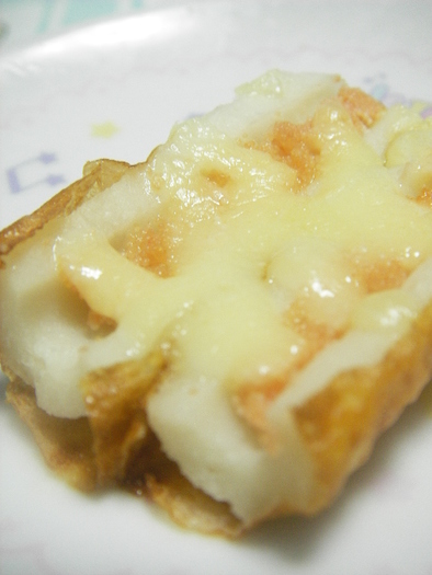 ✿簡単おつまみ✿ちくわｄｅ明太子チーズの写真