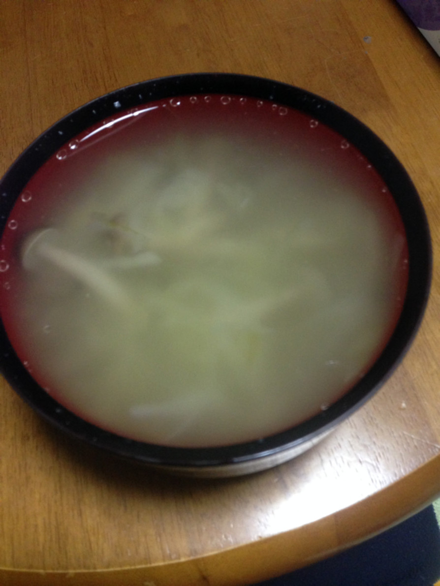 野菜の中華スープの画像