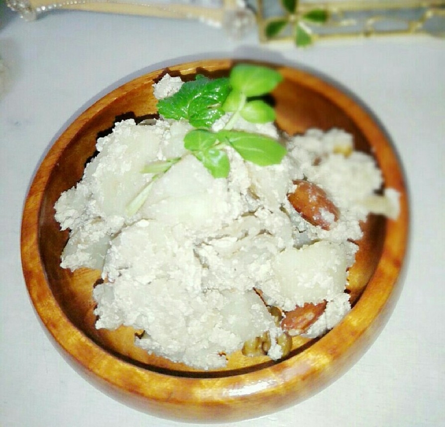 マクロビ☆豆乳チーズのポテトサラダの画像
