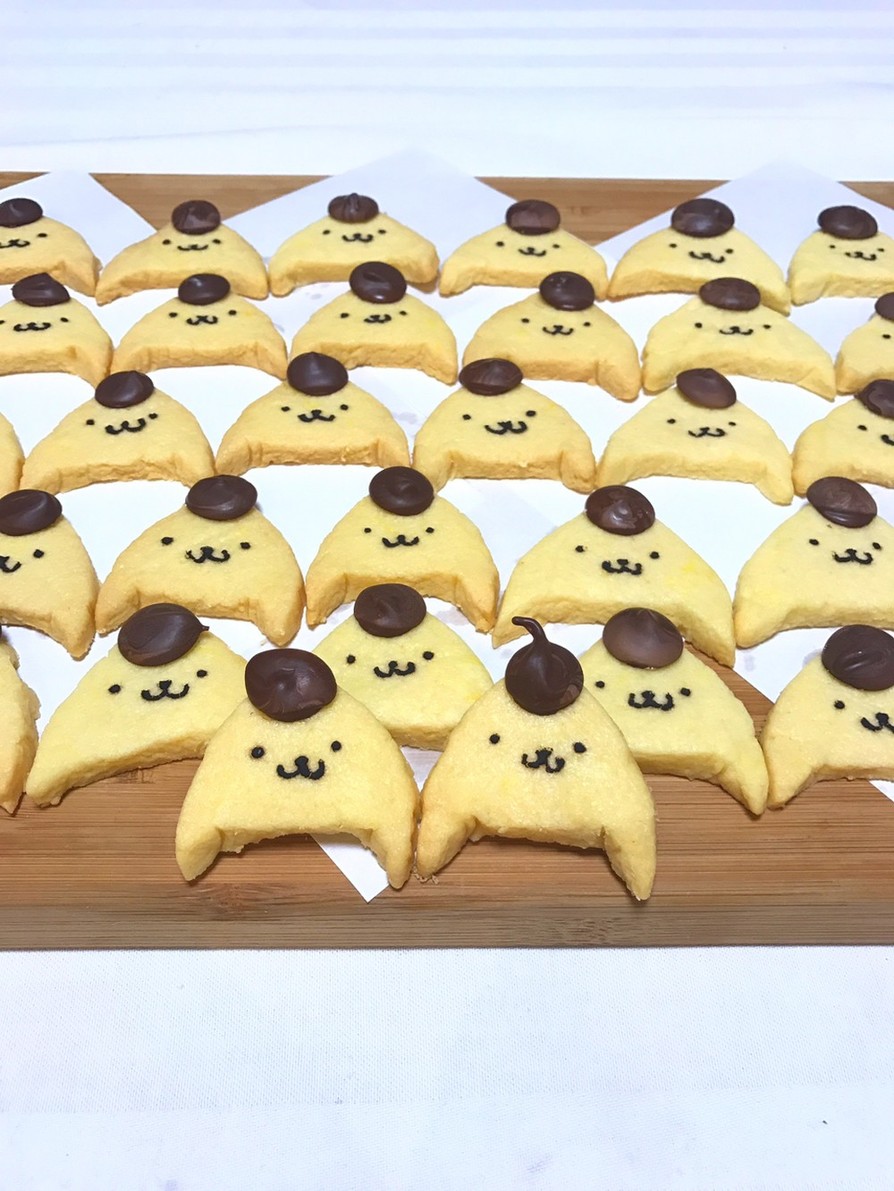 ポムポムプリンの量産クッキー♡の画像