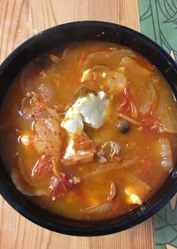 脂肪燃焼スープ キムチスープ