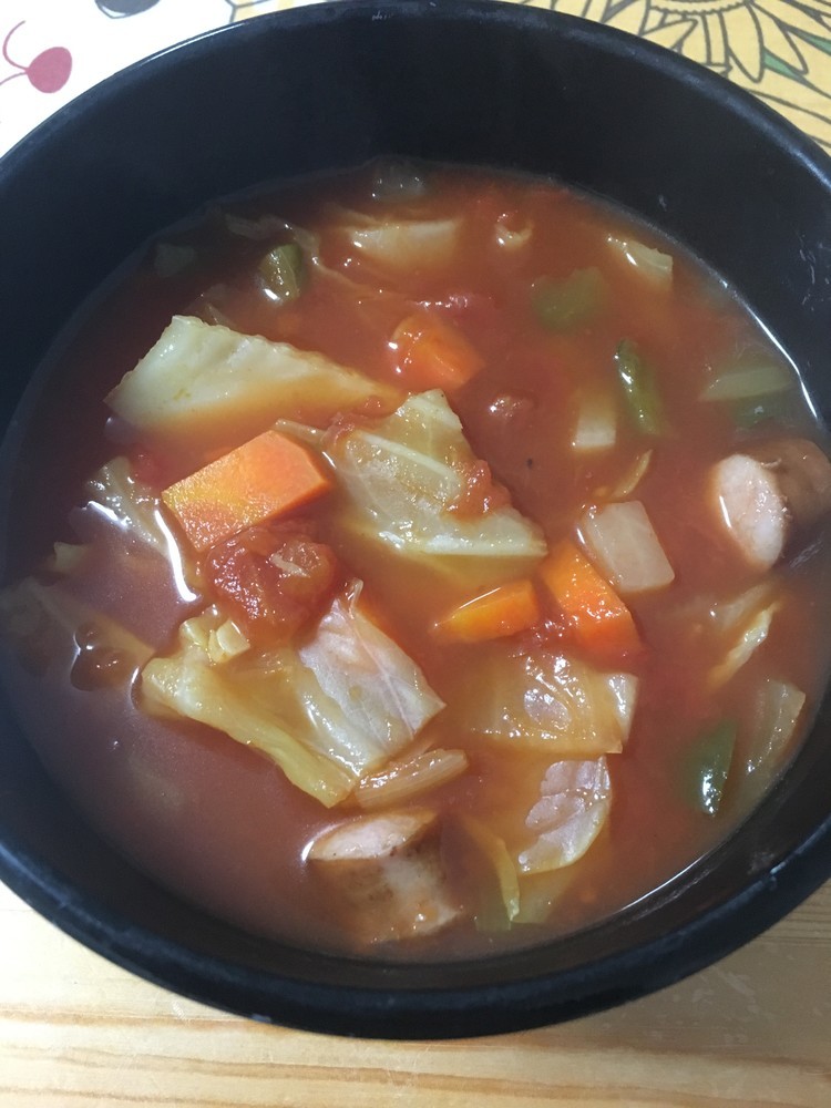 脂肪燃焼スープ 美味しいミネストローネの画像
