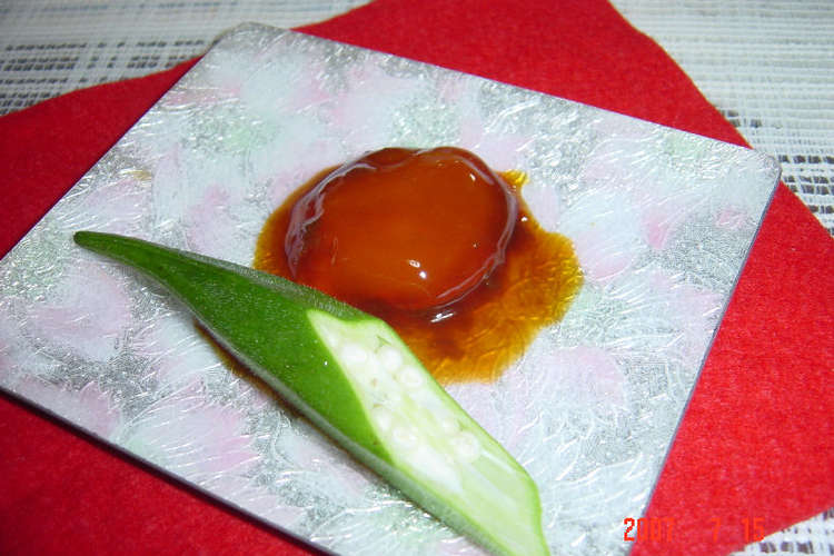 温泉卵を君 黄身 だけに うま味醤油漬 レシピ 作り方 By ヨッシーさん クックパッド 簡単おいしいみんなのレシピが359万品