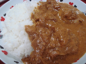 いつもと違う♪まろやかチキンカレー♪