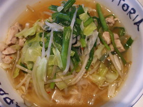 ノンオイルでも美味しいラーメン(お気楽)