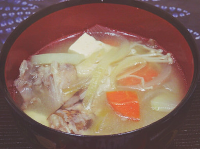 北海道の郷土料理　ナベコワシ(かじか鍋)の写真