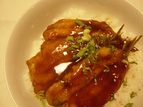 *いわしの蒲焼丼*