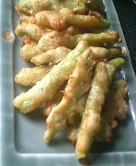 アスパラのフリッター