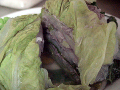 レンジで簡単☆白菜のミルフィーユの写真