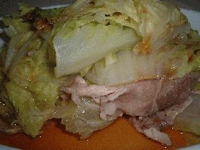 白菜と豚肉の重ね蒸しの画像