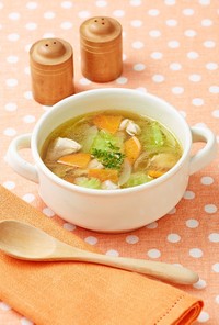 簡単！野菜玉コンソメスープ 