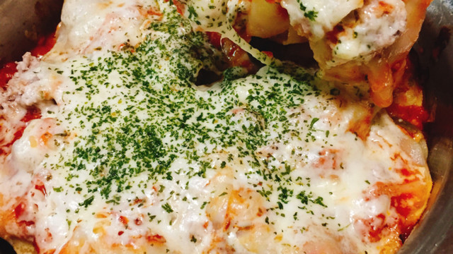 Qc 2 餃子の皮で茄子ラザニア レシピ 作り方 By Mochimikty クックパッド 簡単おいしいみんなのレシピが361万品
