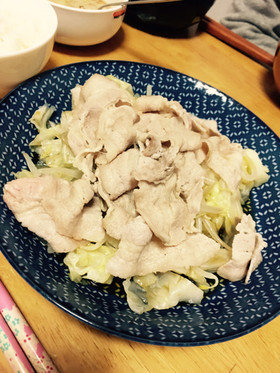 ヘルシー簡単!キャベツの豚しゃぶサラダ