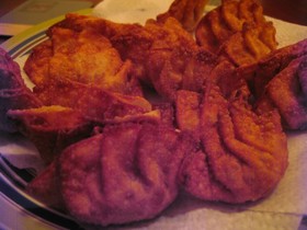 ツナの揚げ餃子