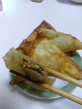 簡単!!中華風~サクサク揚げワンタン~