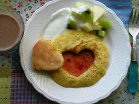 さつまいものパンケーキ