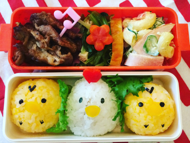 にわとりとヒヨコのキャラ弁 レシピ 作り方 By プティママン クックパッド 簡単おいしいみんなのレシピが354万品