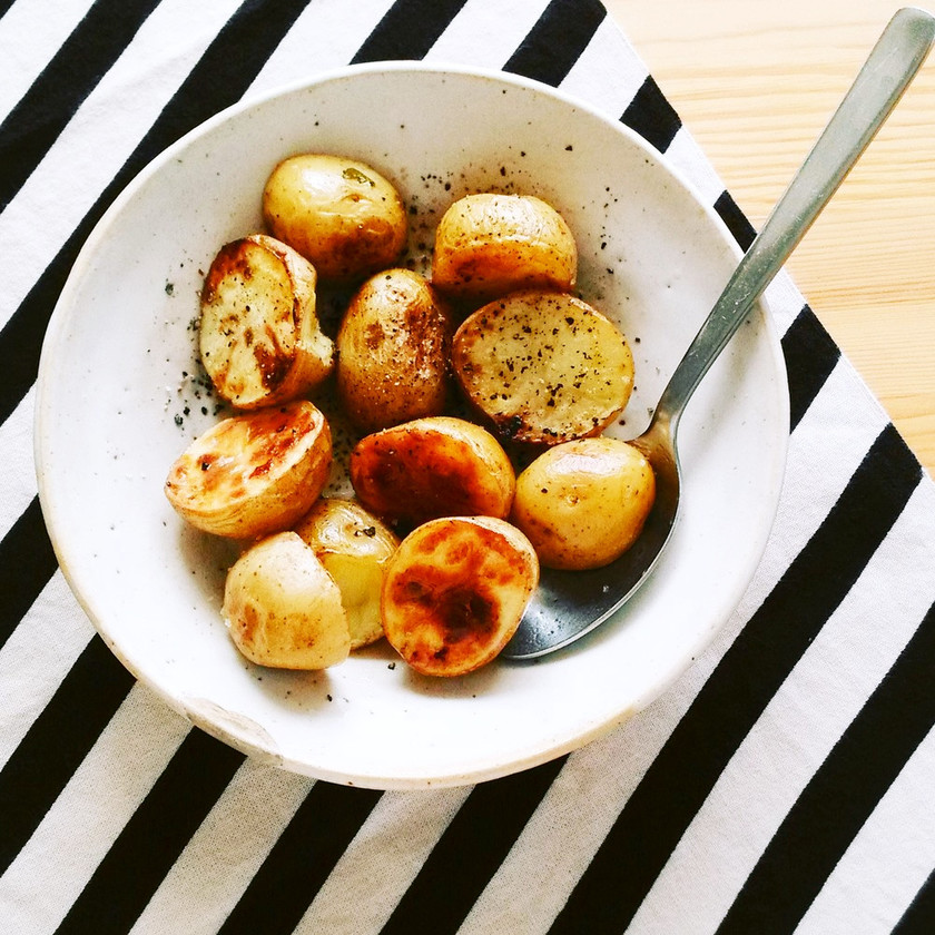 エビ入りトリプルベイクドポテトのレシピ