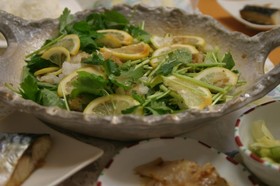牛細切れ肉のおろしポン酢