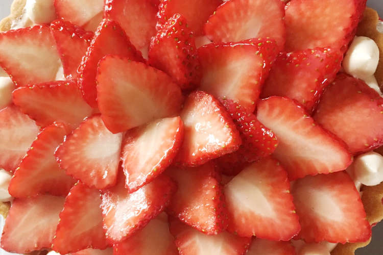 簡単 いちごのタルト レシピ 作り方 By ぽょkitchen クックパッド 簡単おいしいみんなのレシピが350万品