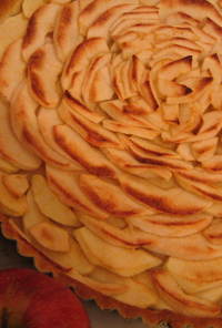フランス家庭料理　リンゴのタルト