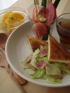 すぐに作れる相性抜群サンドイッチ