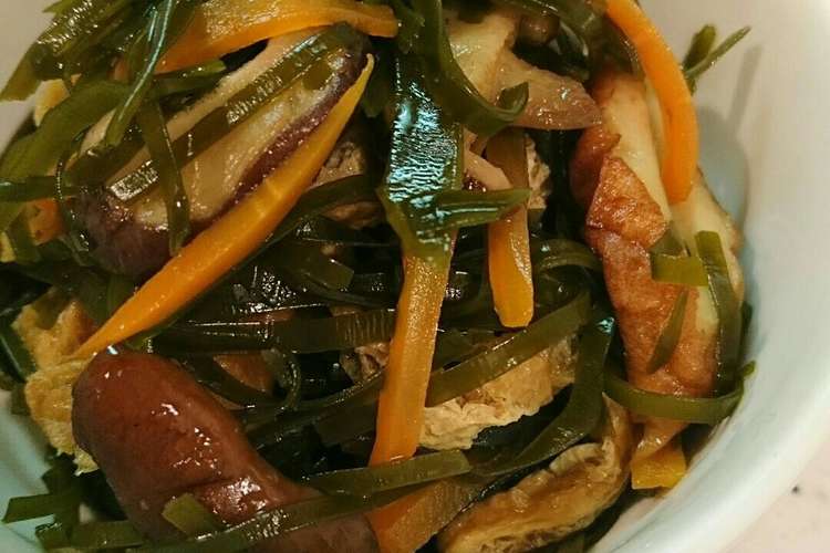 常備菜にも すき昆布 切り昆布 の煮物 レシピ 作り方 By さとﾊﾙ クックパッド 簡単おいしいみんなのレシピが361万品