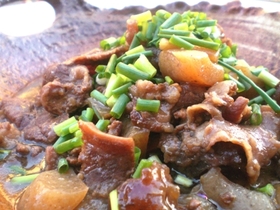ザ・大阪名物どて焼き!(圧力鍋で)