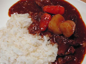 牛肉とトマトのシチュー