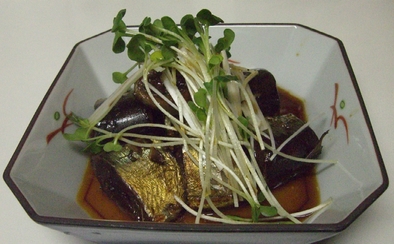 秋刀魚の甘露煮の写真