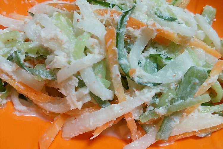 かに缶で カニサラダ レシピ 作り方 By ひづしいか クックパッド 簡単おいしいみんなのレシピが374万品