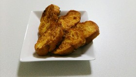 【牛乳無し】バケットのフレンチトースト