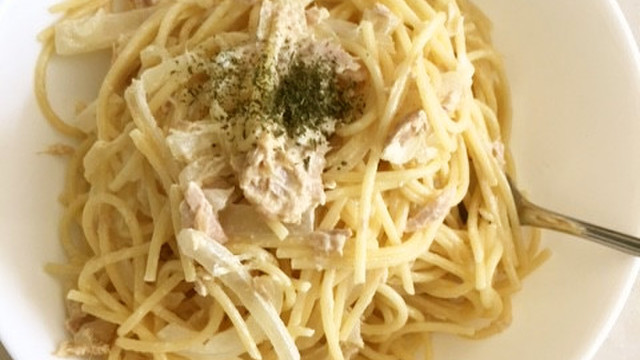 時短 ツナと玉ねぎの和風マヨネーズパスタ レシピ 作り方 By ひろみ1129 クックパッド 簡単おいしいみんなのレシピが358万品