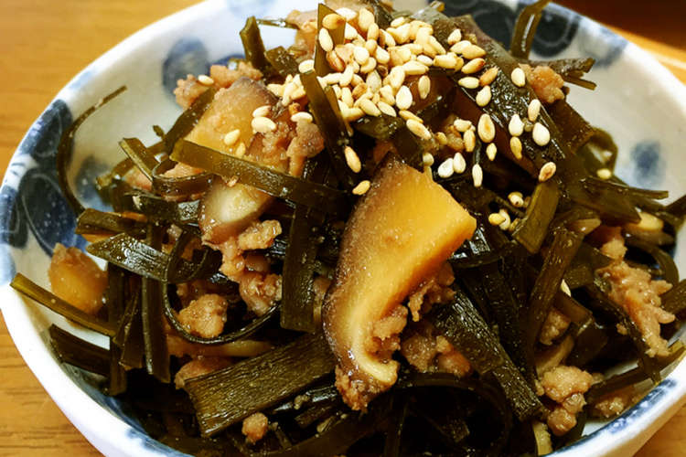 豚肉でコク旨 昆布と椎茸の佃煮 レシピ 作り方 By Yukiki クックパッド 簡単おいしいみんなのレシピが359万品