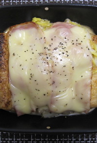 ベー白菜、お揚げのチーズ焼き