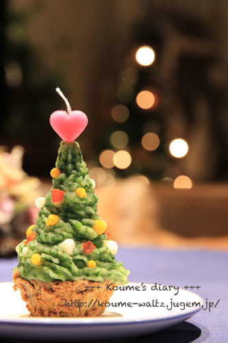 愛犬ごはん＊2013年のクリスマスケーキの画像