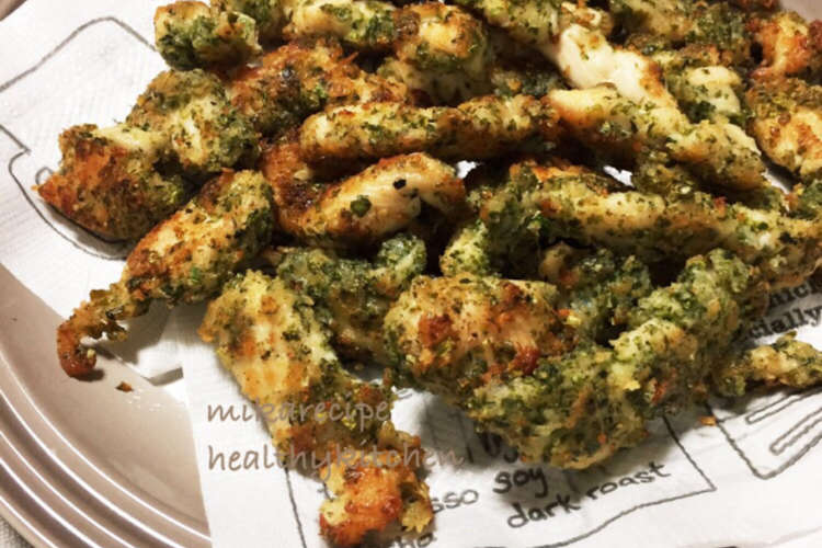 簡単 卵小麦粉いらず ササミのり塩フライ レシピ 作り方 By Mikarecipe クックパッド 簡単おいしいみんなのレシピが356万品