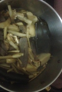 里芋とゴボウの煮物 パート3